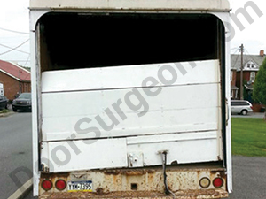 Door Surgeon carries the parts that you need to repair your Leduc truck roll-up door. Truck roll-up door hinges can crack and break, rollers wear and wobble, truck roll-up door bearings can bind, roll-up door cables often rust, latches loose their strength and truck roll-up door springs require replacement as they break or become stretched and no longer provide the lift required to make roll-up door opening easy for the truck operator in Leduc.
